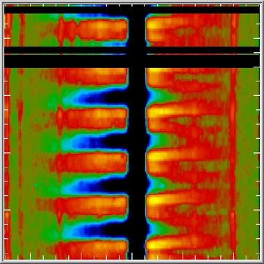 Theta1 Ori C dinamikus spektrum