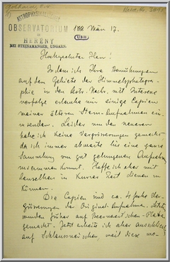 GOTHARD ELSŐ LEVELE MAX WOLFHOZ